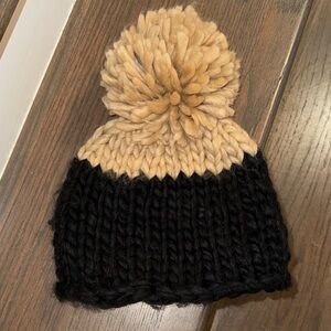 Free People color-blocked beanie